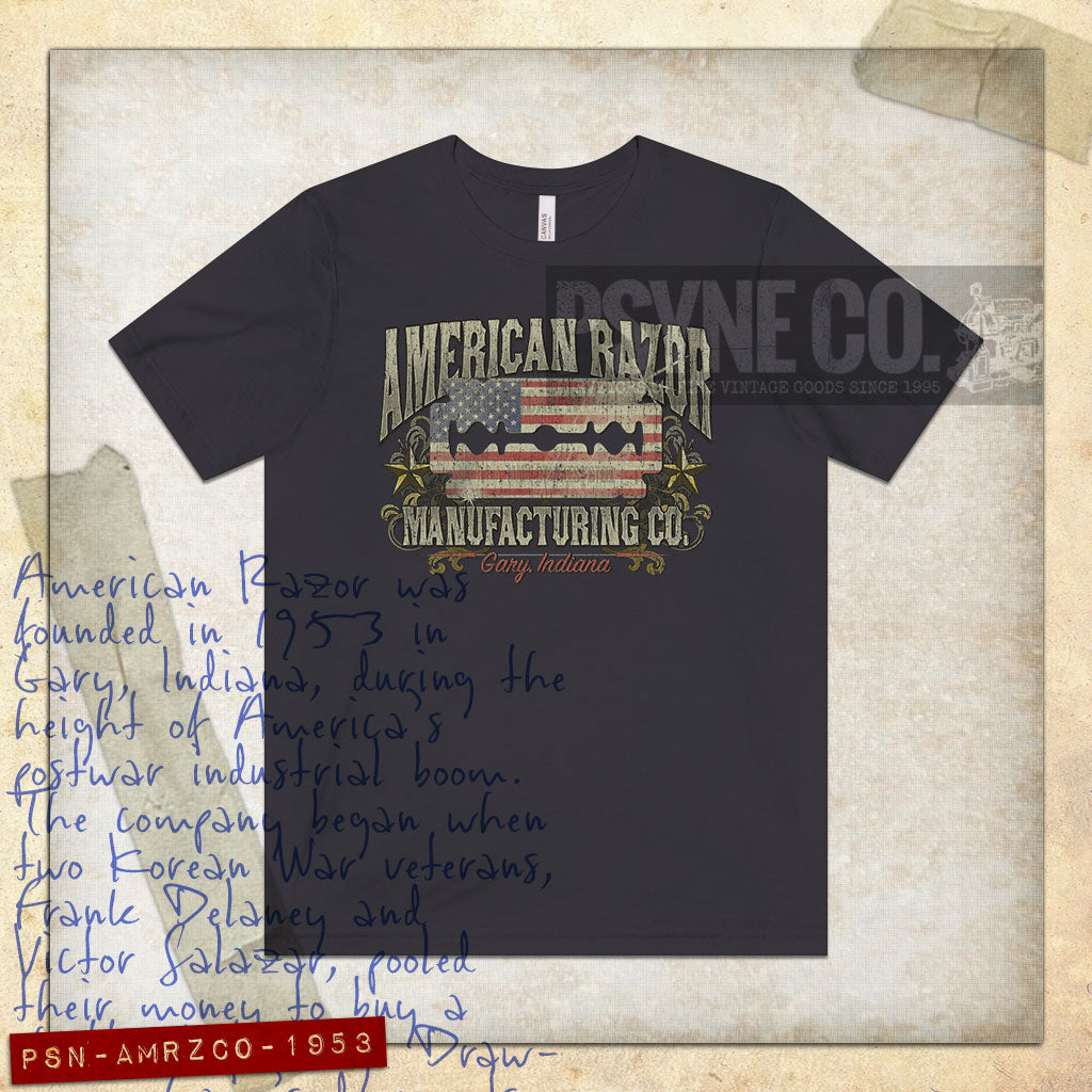 American Razor Mfg. Co. 1953 Vintage Men's T-Shirt