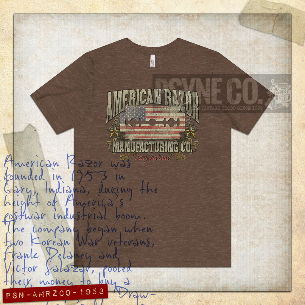 American Razor Mfg. Co. 1953 Vintage Men's T-Shirt