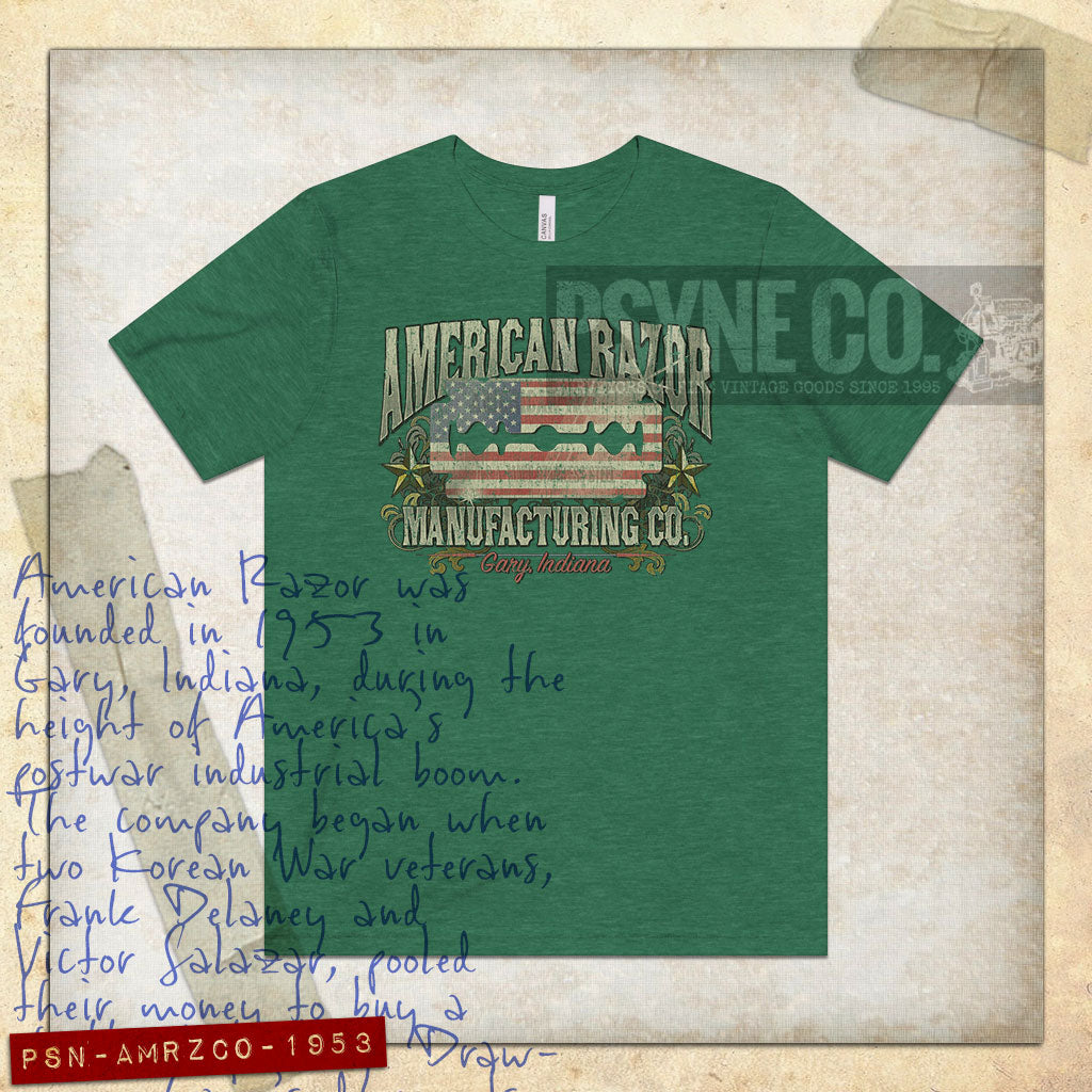 American Razor Mfg. Co. 1953 Vintage Men's T-Shirt