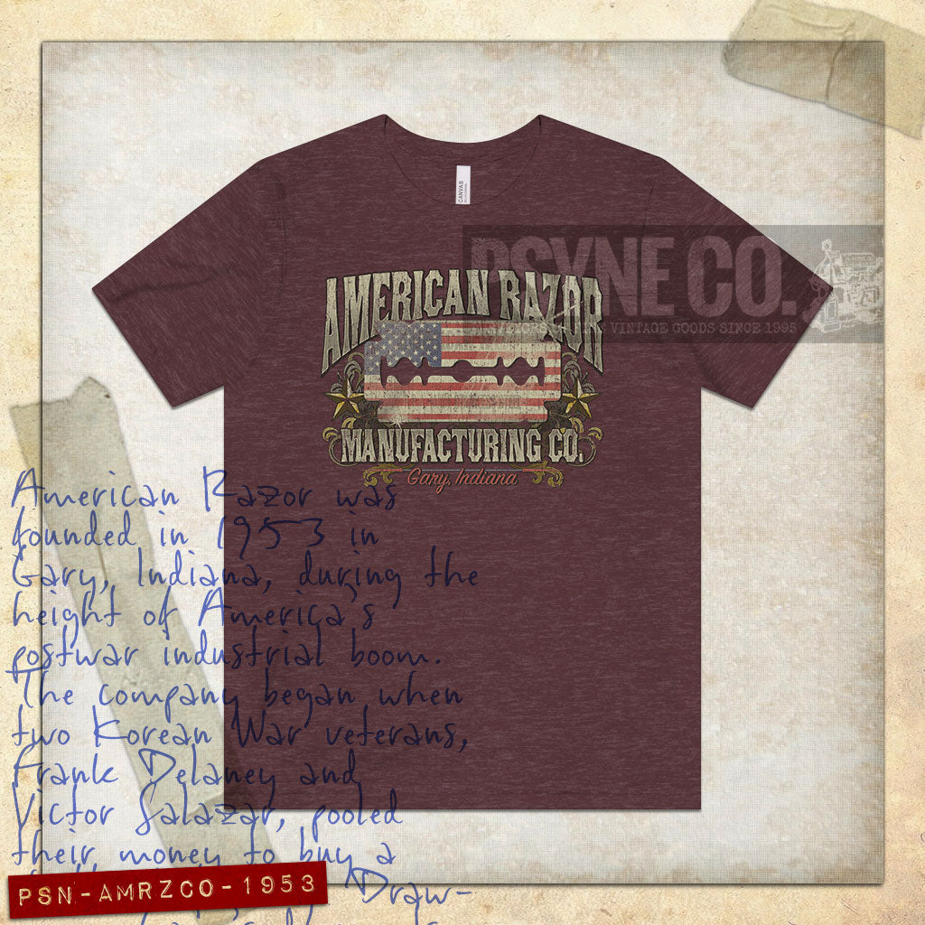 American Razor Mfg. Co. 1953 Vintage Men's T-Shirt