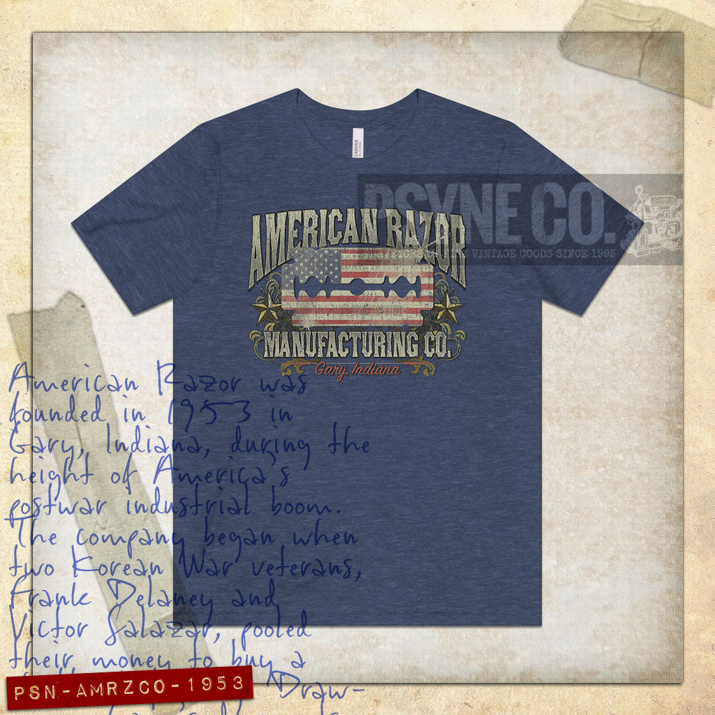 American Razor Mfg. Co. 1953 Vintage Men's T-Shirt