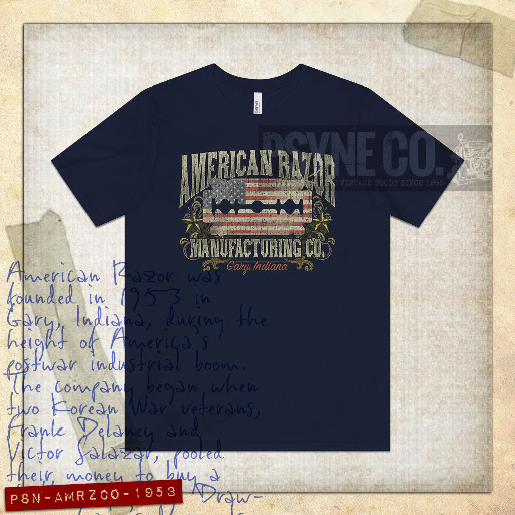American Razor Mfg. Co. 1953 Vintage Men's T-Shirt