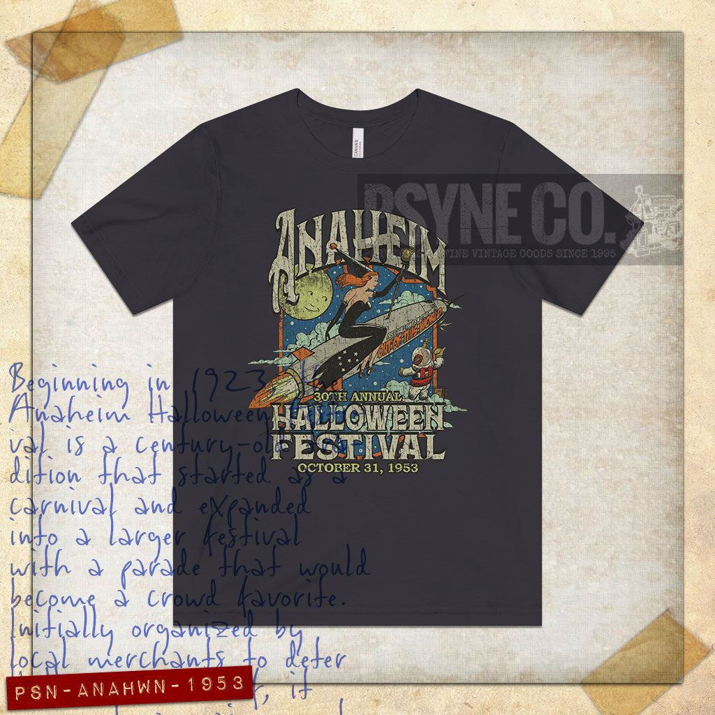 Anaheim Halloween Festival 1953 Vintage Men's T-Shirt