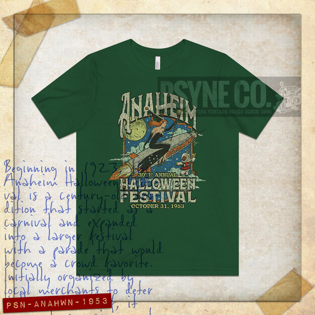 Anaheim Halloween Festival 1953 Vintage Men's T-Shirt