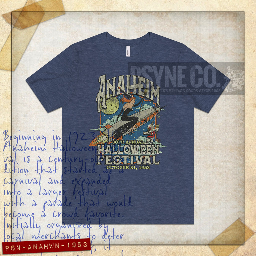 Anaheim Halloween Festival 1953 Vintage Men's T-Shirt