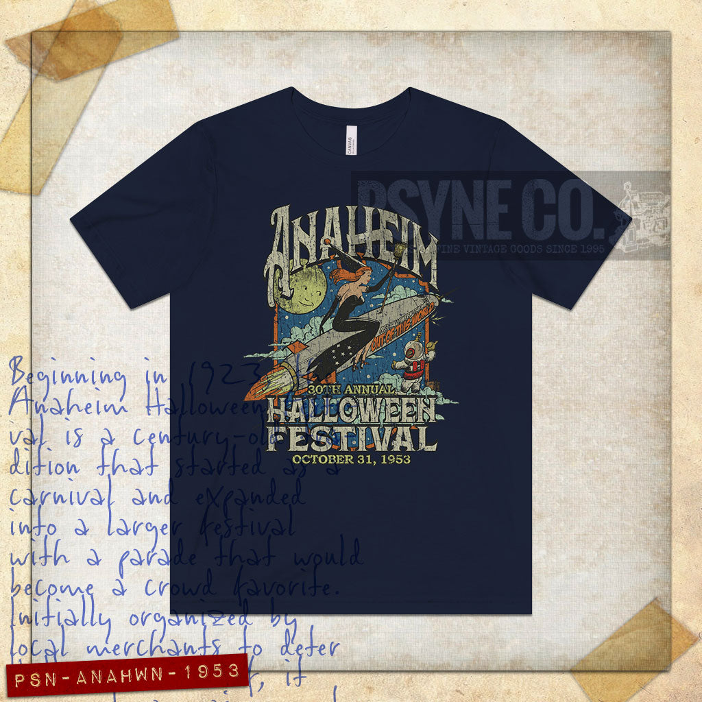 Anaheim Halloween Festival 1953 Vintage Men's T-Shirt
