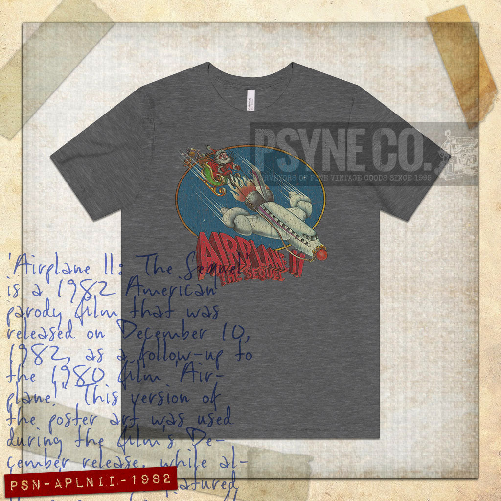 Airplane II - Christmas Sequel 1982 Vintage Men's T-Shirt