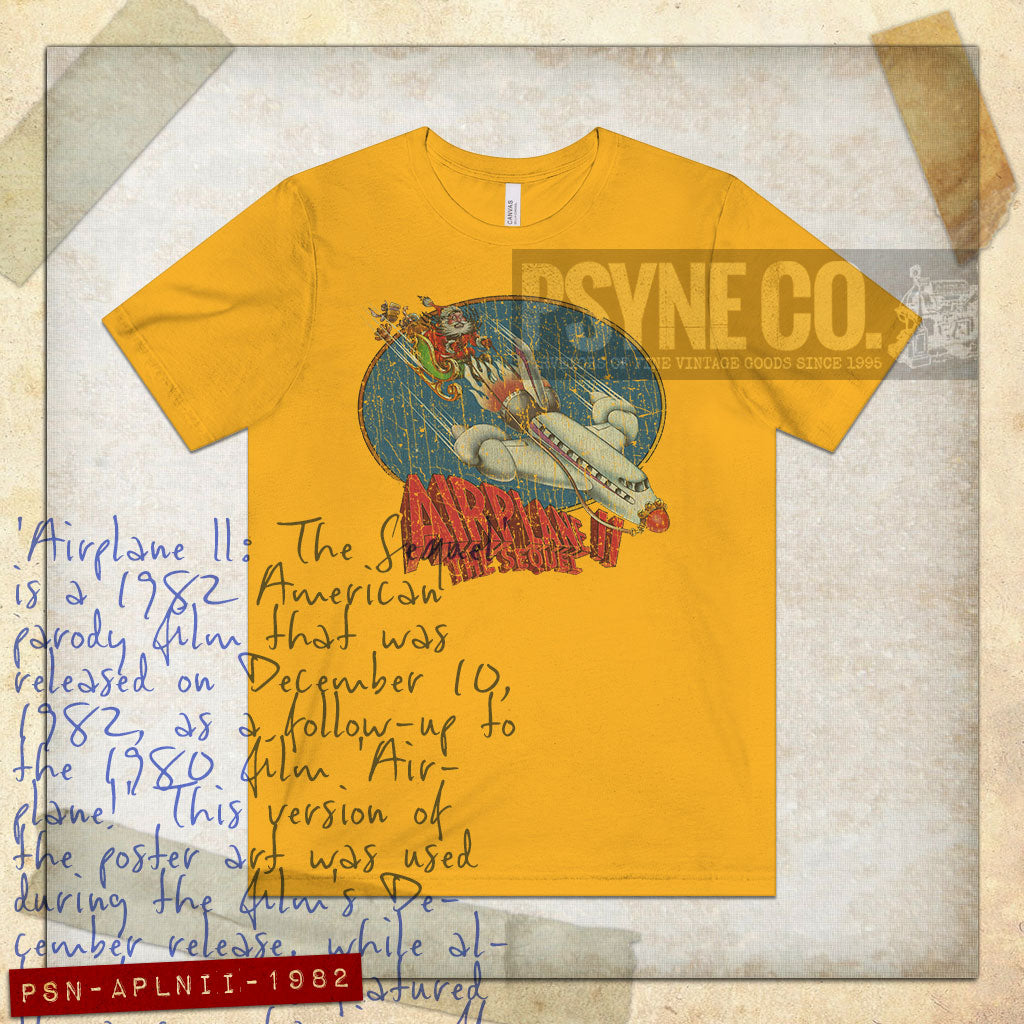 Airplane II - Christmas Sequel 1982 Vintage Men's T-Shirt
