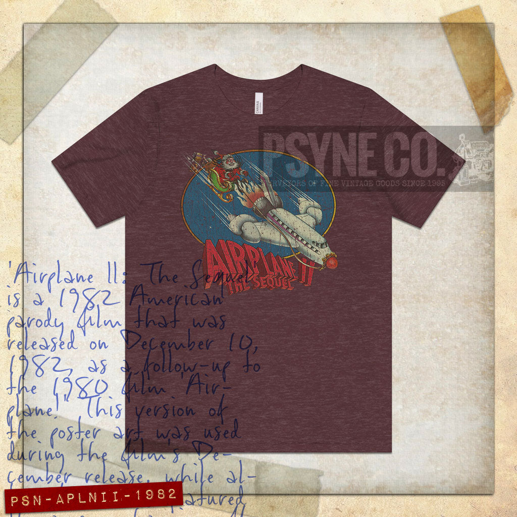 Airplane II - Christmas Sequel 1982 Vintage Men's T-Shirt