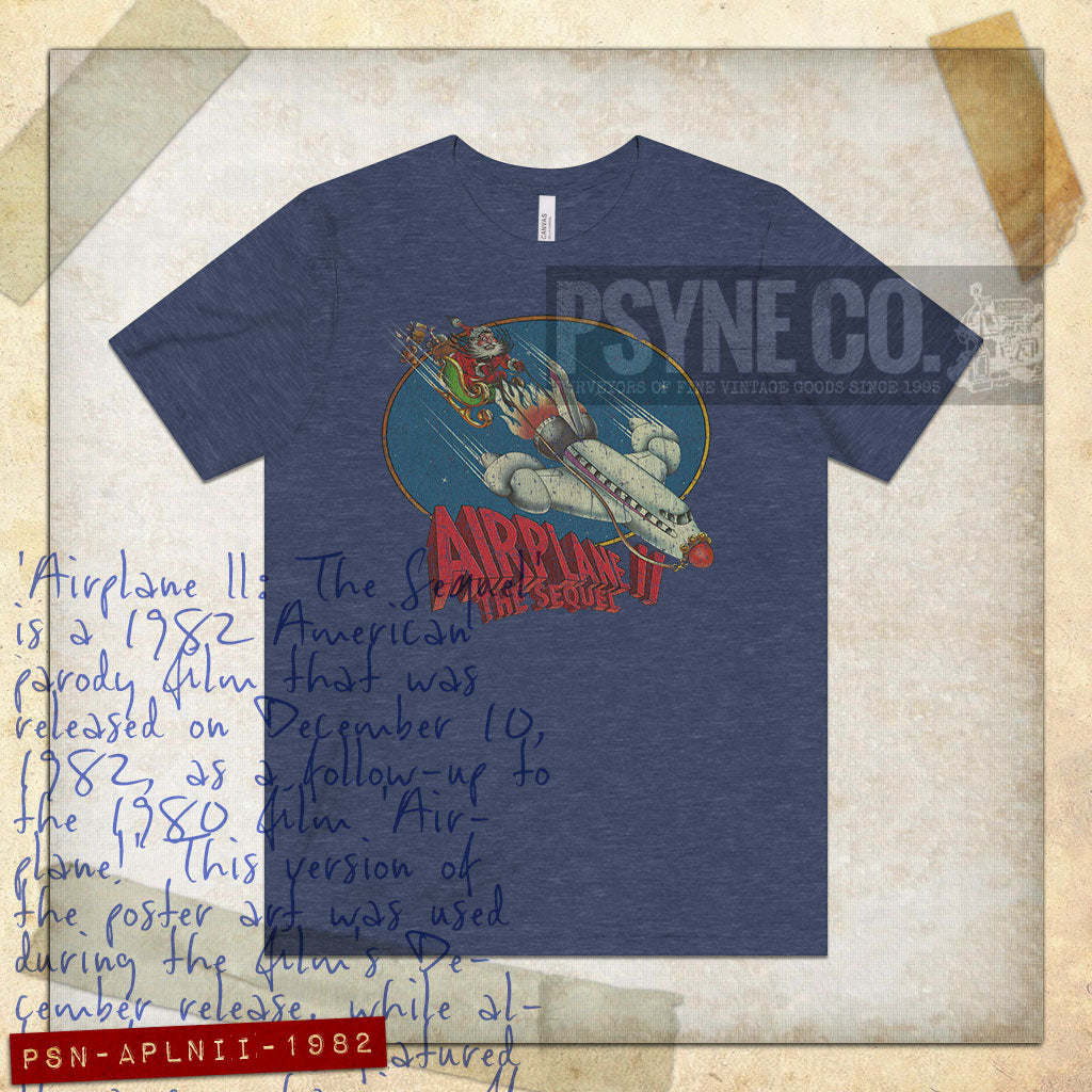 Airplane II - Christmas Sequel 1982 Vintage Men's T-Shirt
