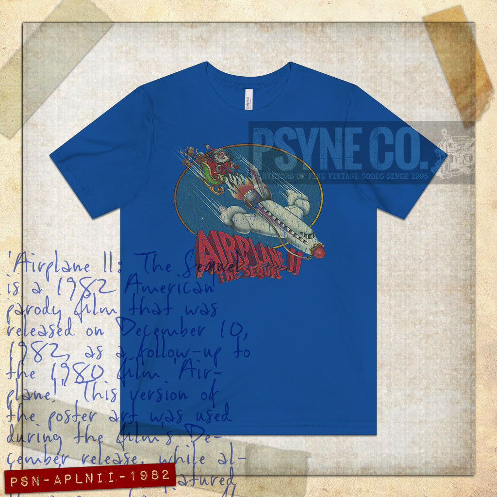 Airplane II - Christmas Sequel 1982 Vintage Men's T-Shirt
