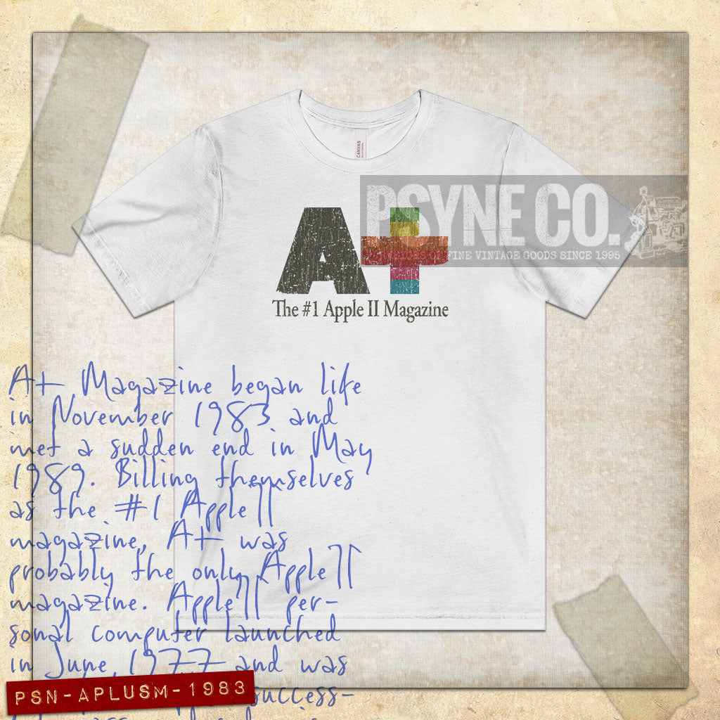 A+ Magazine 1983 Vintage Men's T-Shirt