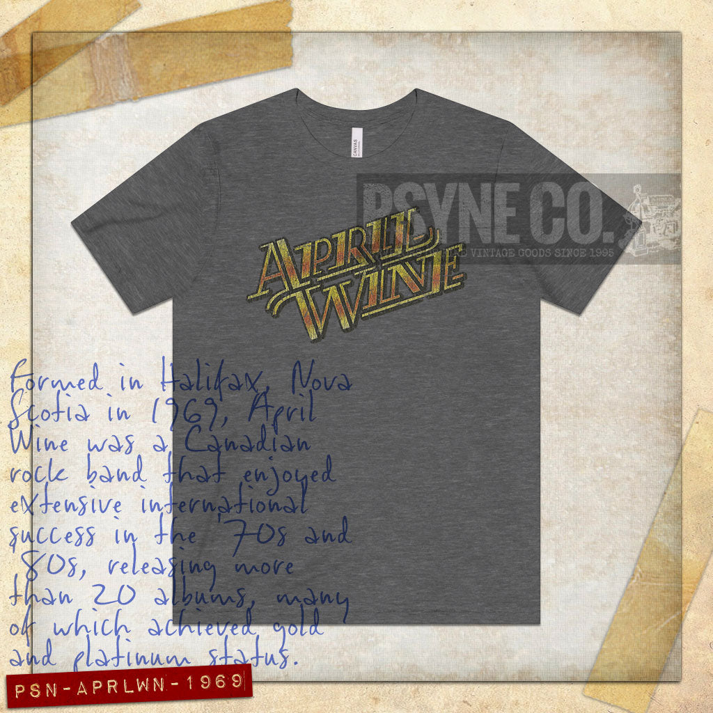 April Wine 1969 Vintage Men's T-Shirt