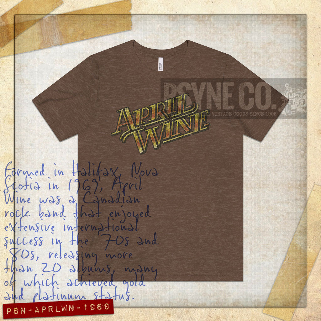 April Wine 1969 Vintage Men's T-Shirt