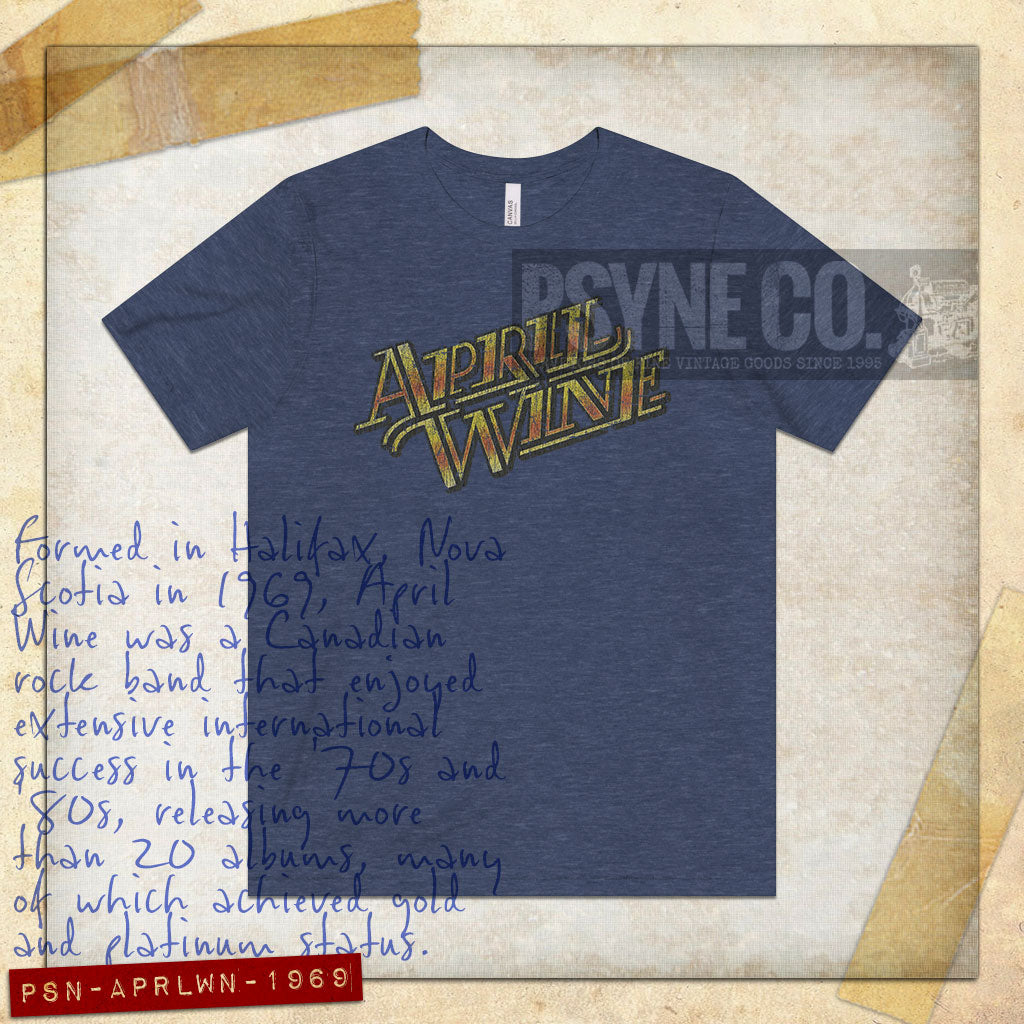April Wine 1969 Vintage Men's T-Shirt