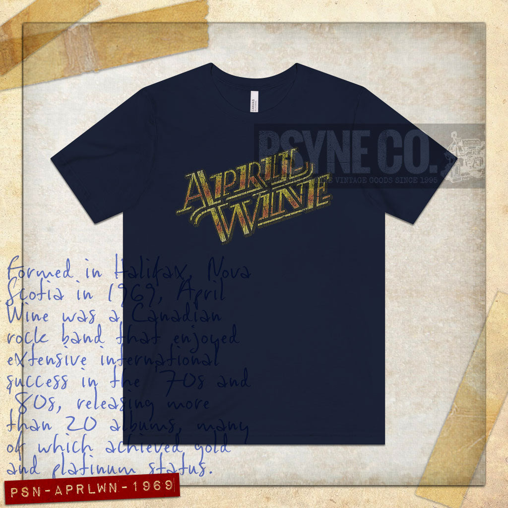 April Wine 1969 Vintage Men's T-Shirt