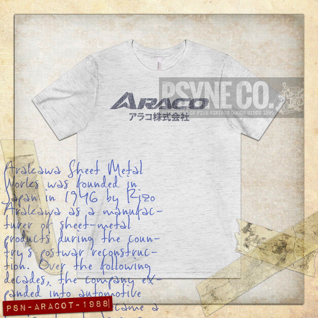 ARACO - Arakawa Auto Body Industry 1988 Vintage Men’s T-Shirt