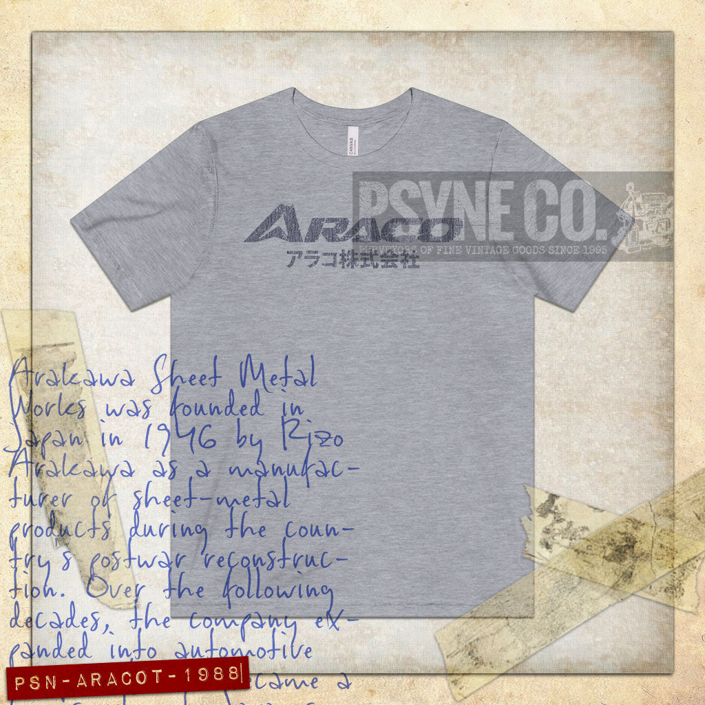 ARACO - Arakawa Auto Body Industry 1988 Vintage Men’s T-Shirt