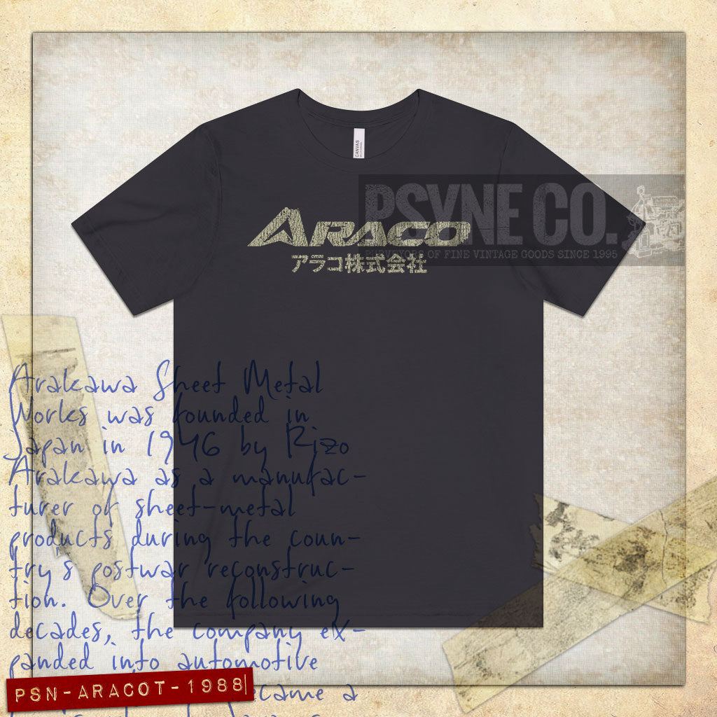 ARACO - Arakawa Auto Body Industry 1988 Vintage Men’s T-Shirt