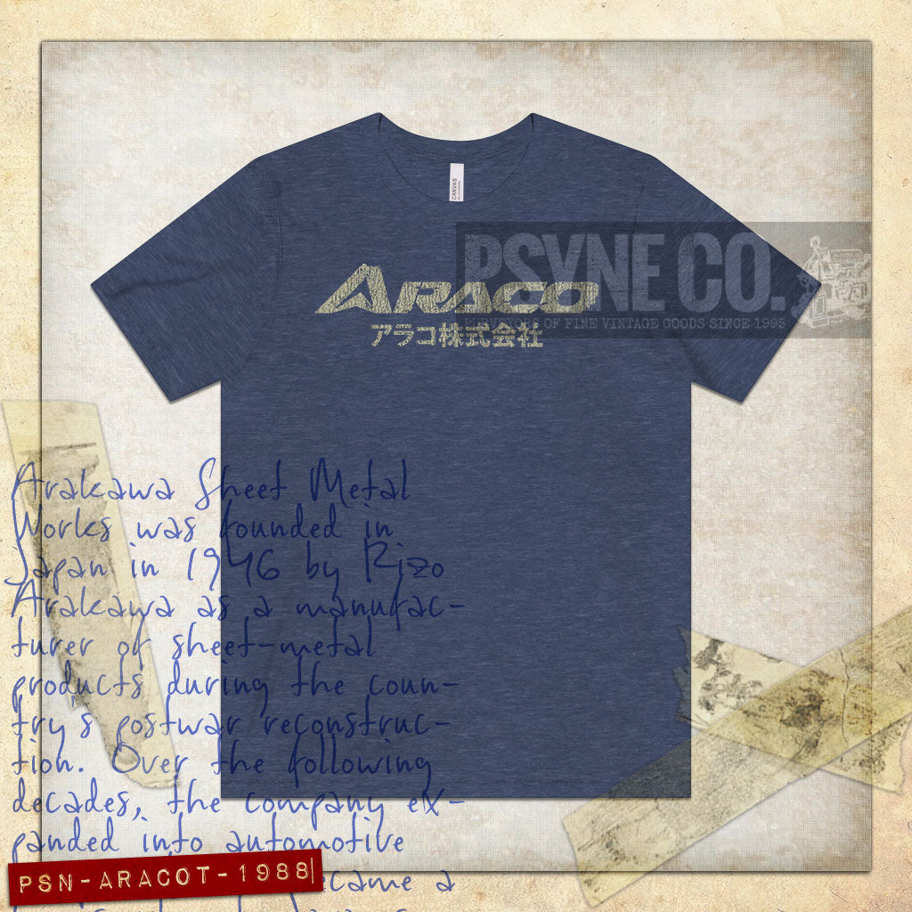 ARACO - Arakawa Auto Body Industry 1988 Vintage Men’s T-Shirt
