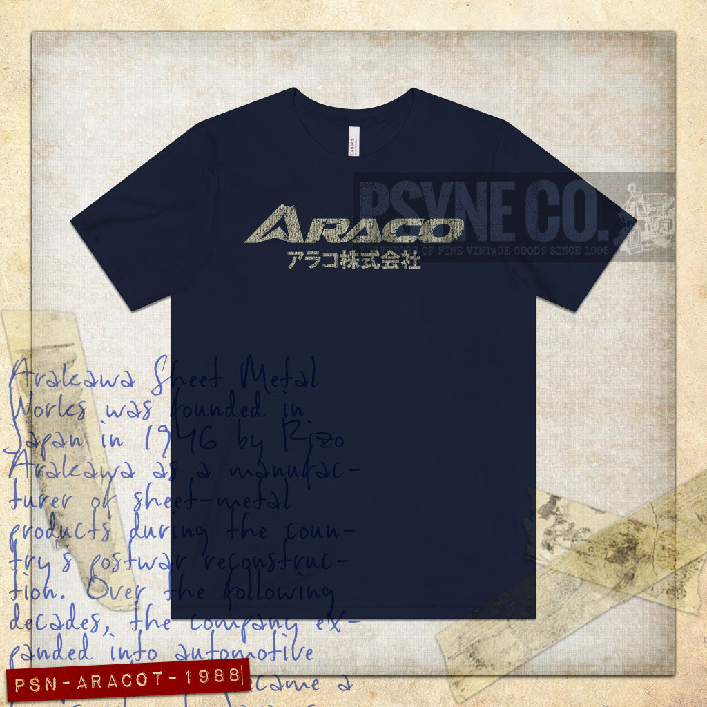 ARACO - Arakawa Auto Body Industry 1988 Vintage Men’s T-Shirt