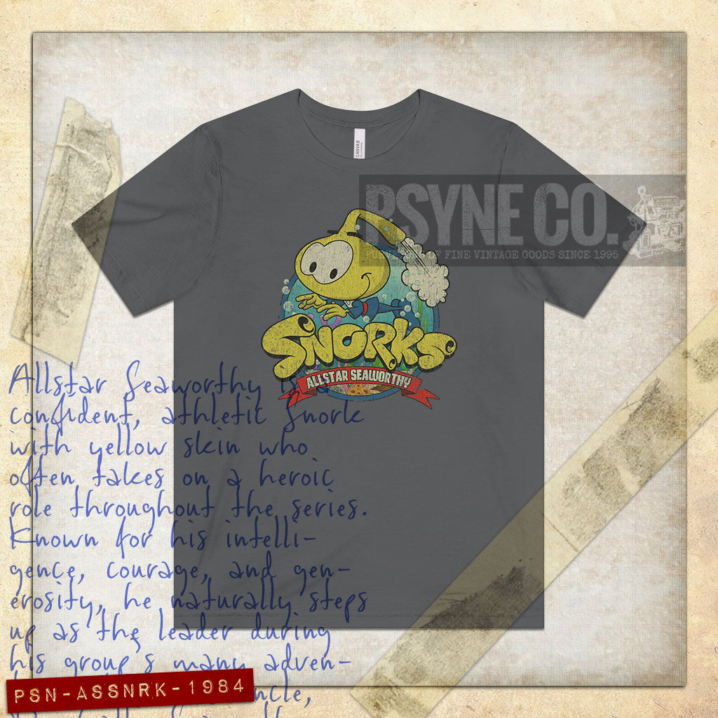 Allstar Seaworthy the Snork 1984 Vintage Men's T-Shirt