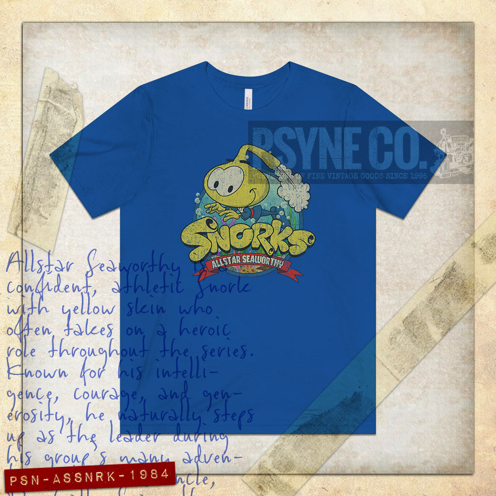 Allstar Seaworthy the Snork 1984 Vintage Men's T-Shirt