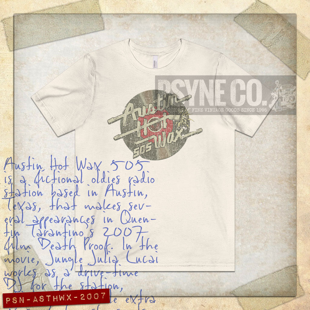 Austin Hot Wax 505 Radio 2007 Vintage Men's T-Shirt