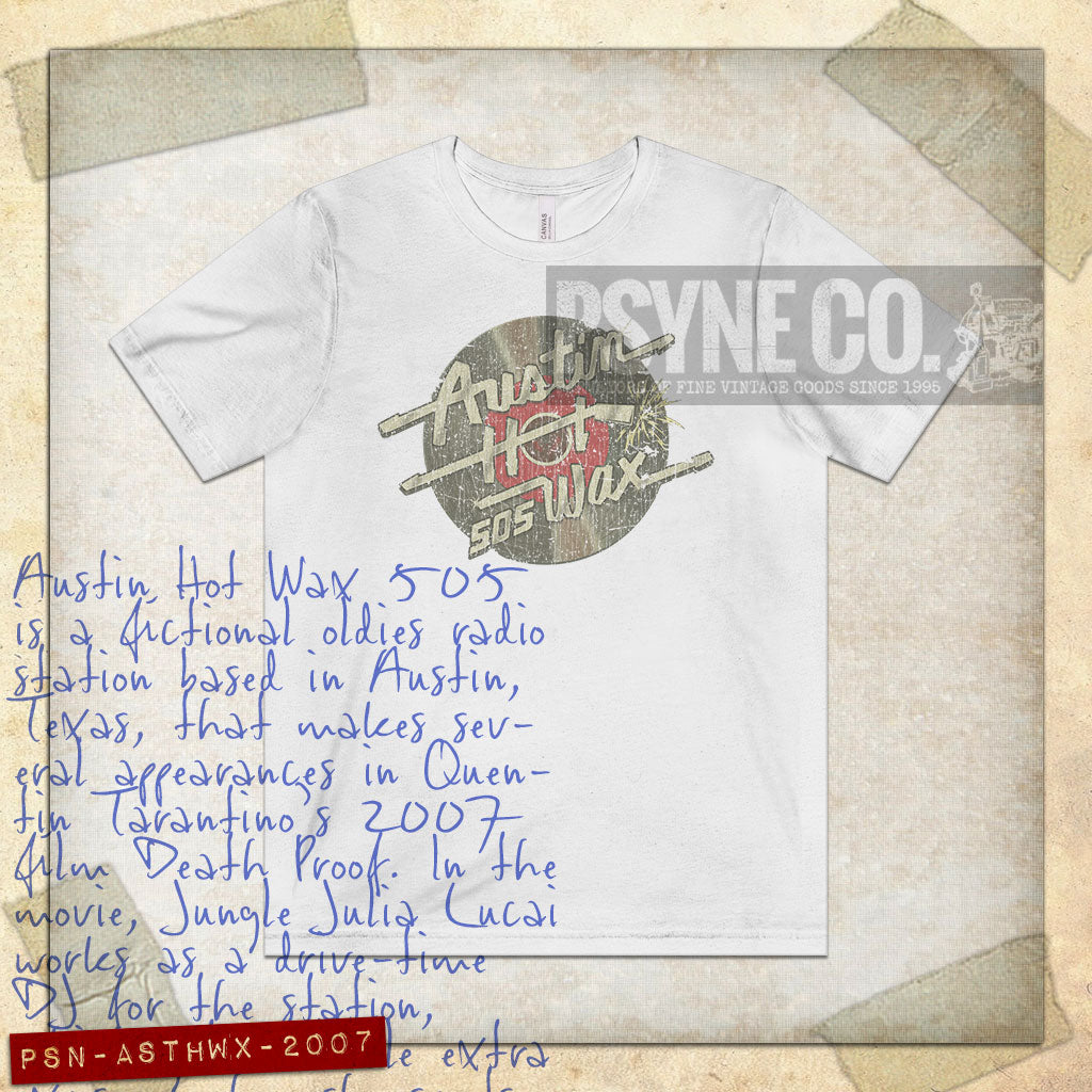 Austin Hot Wax 505 Radio 2007 Vintage Men's T-Shirt