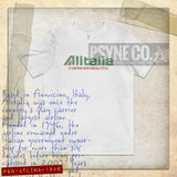 Alitalia - Italy's World Airline 1946 Vintage Men's T-Shirt