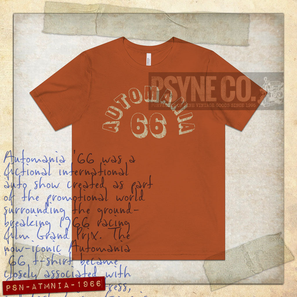 Automania 66 Grand Prix 1966 Vintage Men's T-Shirt