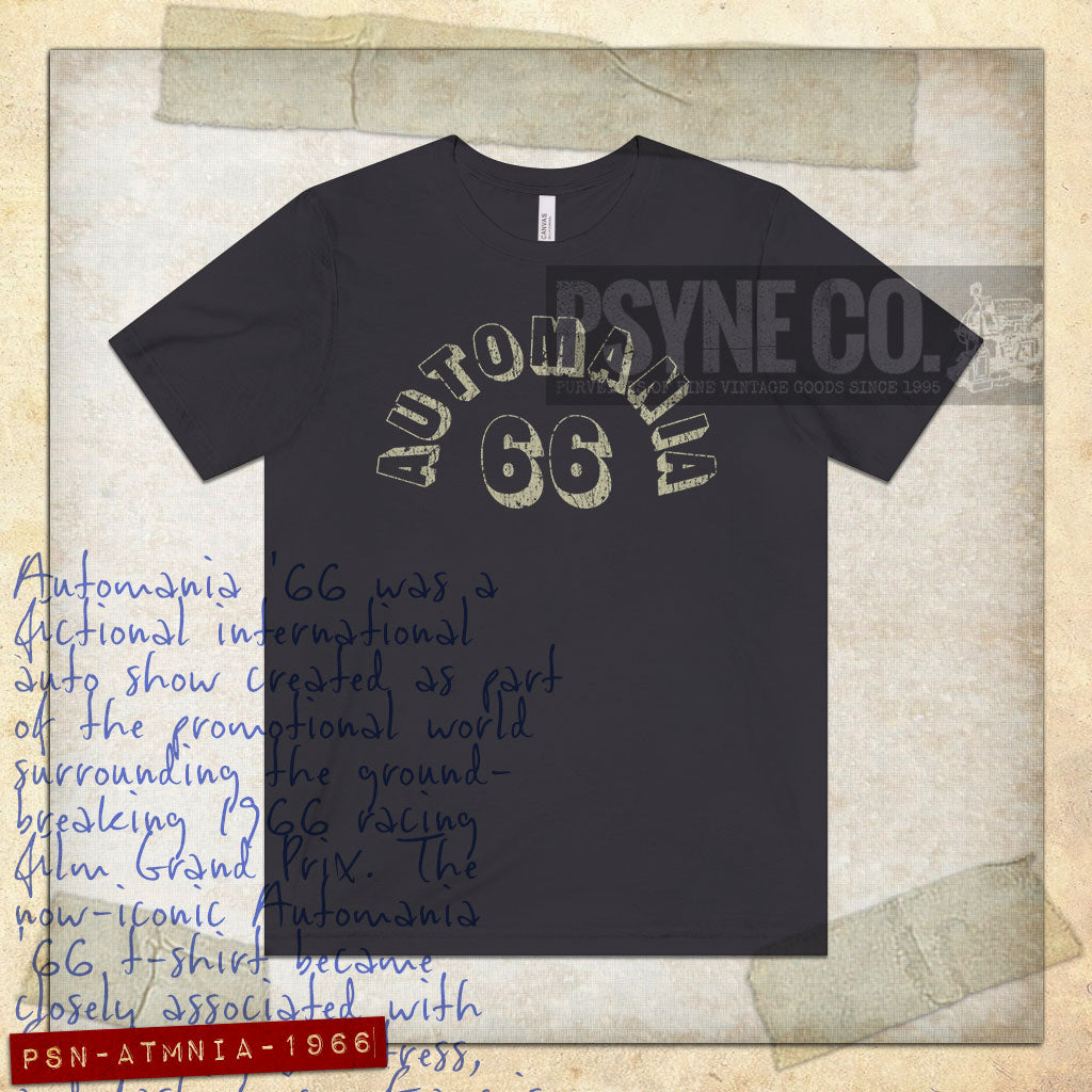 Automania 66 Grand Prix 1966 Vintage Men's T-Shirt