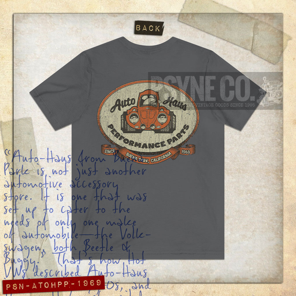 Auto-Haus Performance Parts 1969 F/B Vintage Men's T-Shirt