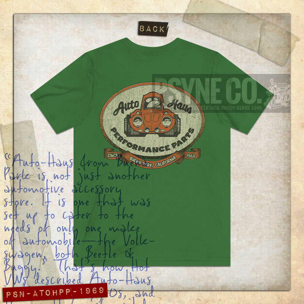 Auto-Haus Performance Parts 1969 F/B Vintage Men's T-Shirt