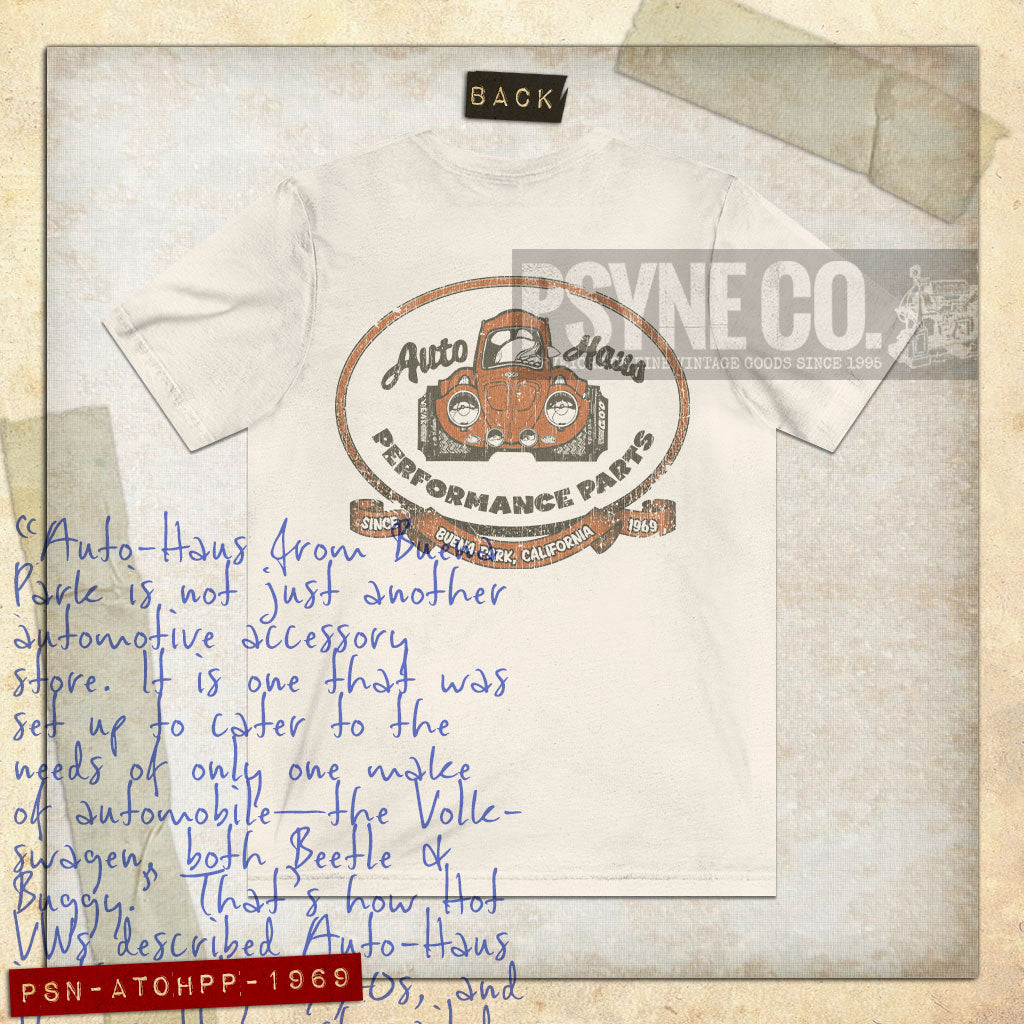 Auto-Haus Performance Parts 1969 F/B Vintage Men's T-Shirt