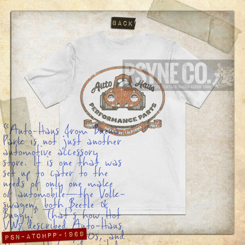 Auto-Haus Performance Parts 1969 F/B Vintage Men's T-Shirt