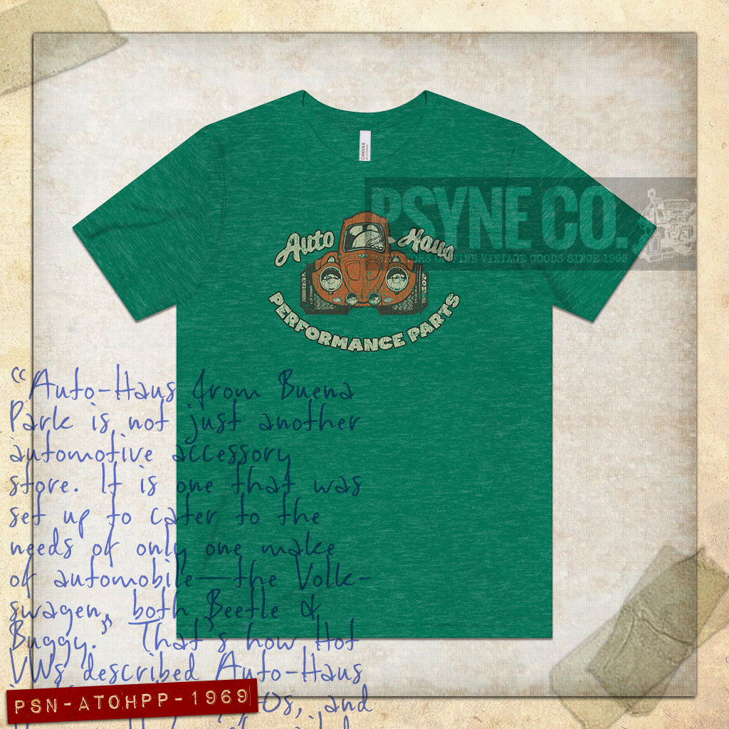Auto-Haus Performance Parts 1969 Vintage Men's T-Shirt