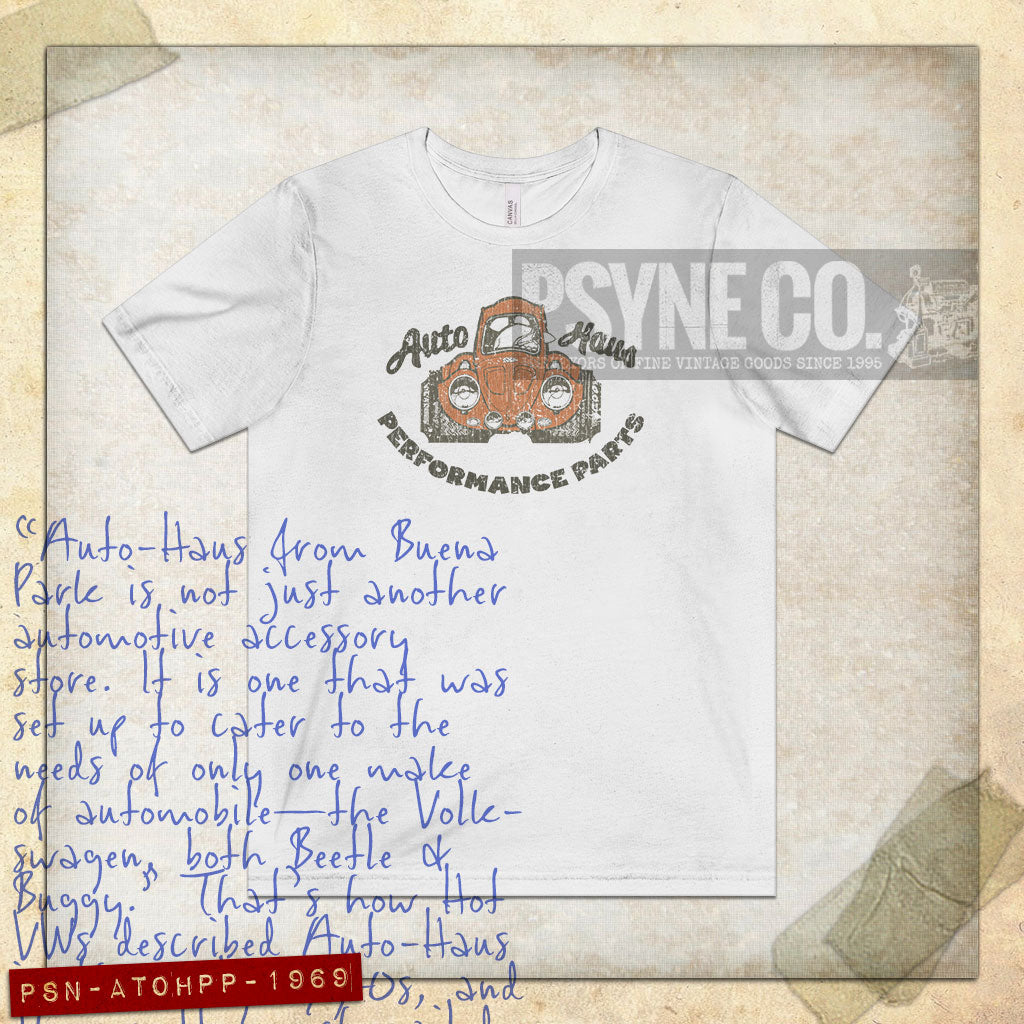 Auto-Haus Performance Parts 1969 Vintage Men's T-Shirt