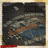 Autoteile Gräbe 1990 Vintage Men's T-Shirt