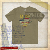 B-24 Liberator 50th Anniversary 1989 Vintage Men's T-Shirt