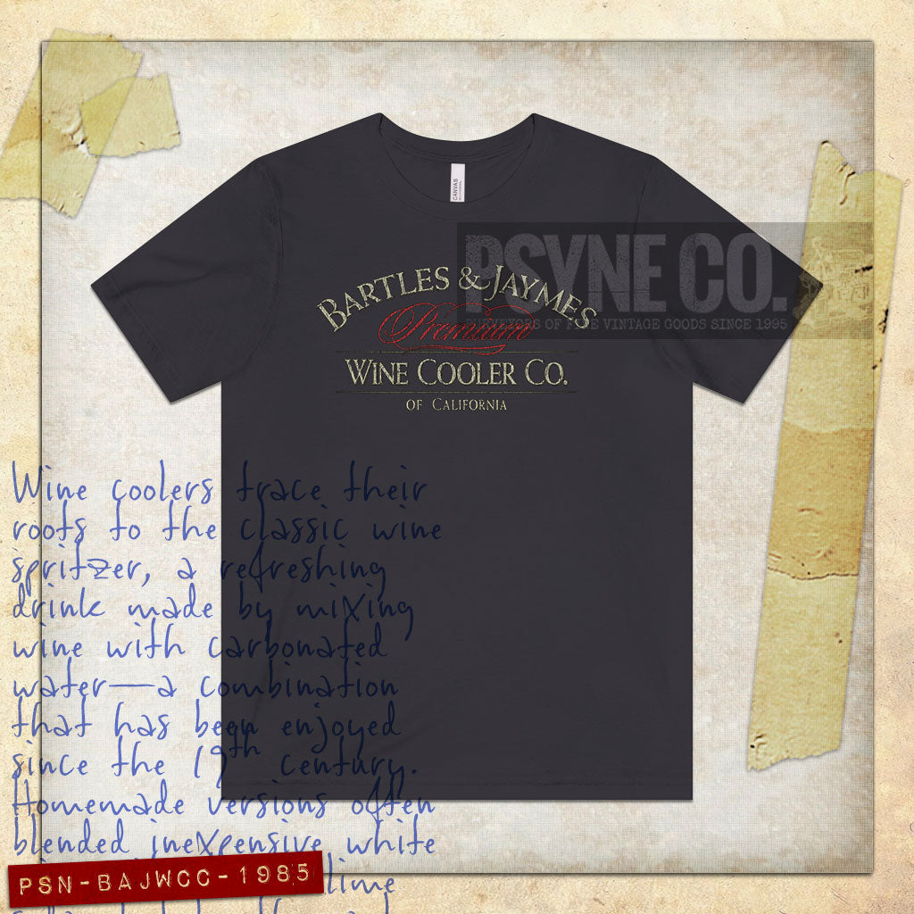 B & J Wine Cooler Co. 1985 Vintage Men's T-Shirt