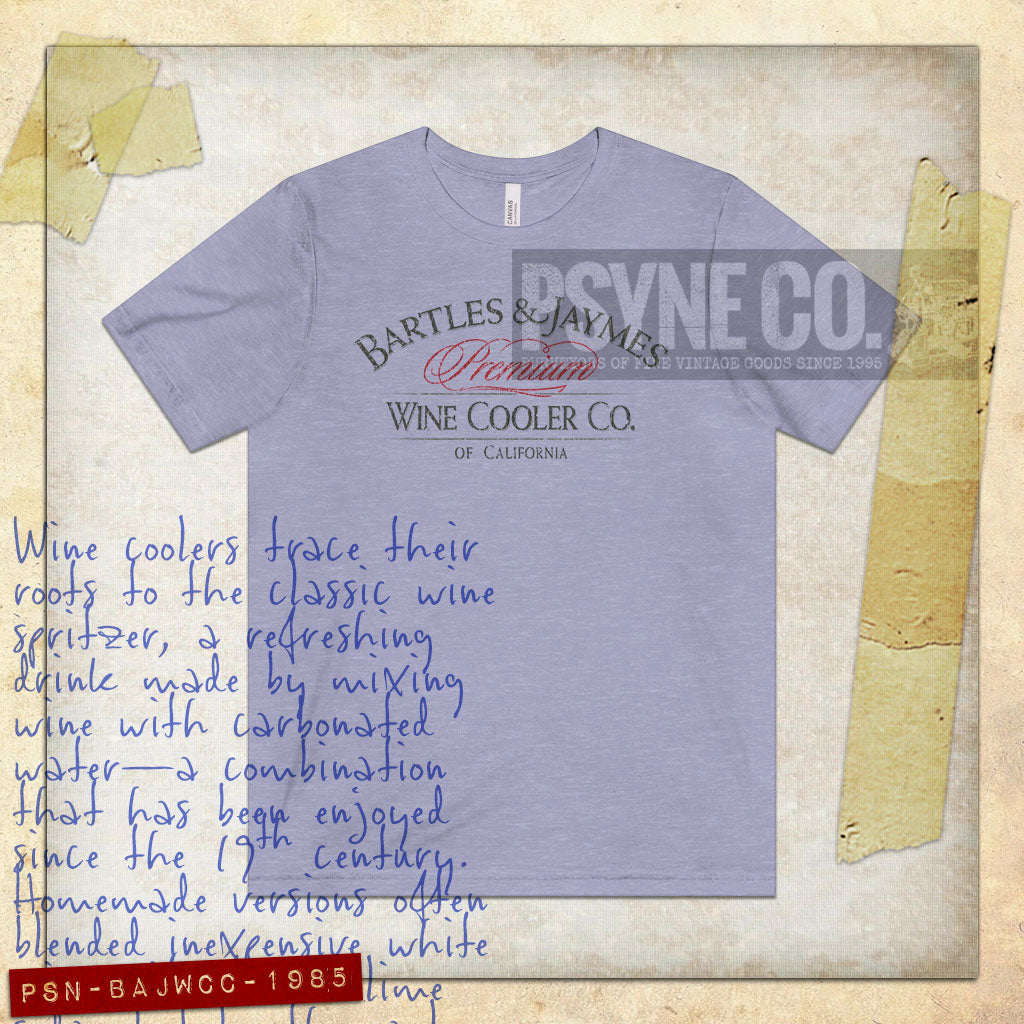 B & J Wine Cooler Co. 1985 Vintage Men's T-Shirt