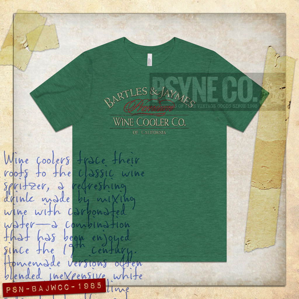B & J Wine Cooler Co. 1985 Vintage Men's T-Shirt