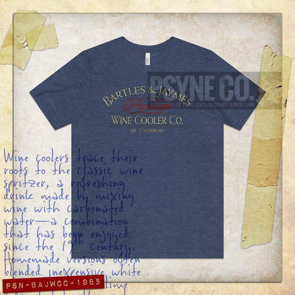 B & J Wine Cooler Co. 1985 Vintage Men's T-Shirt