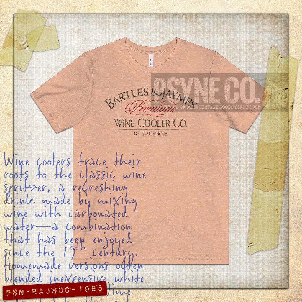 B & J Wine Cooler Co. 1985 Vintage Men's T-Shirt