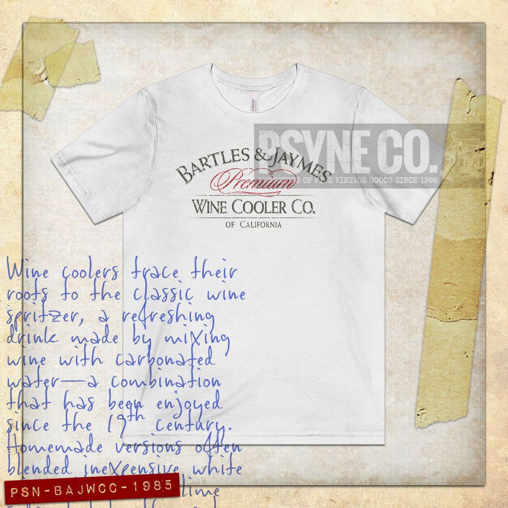 B & J Wine Cooler Co. 1985 Vintage Men's T-Shirt