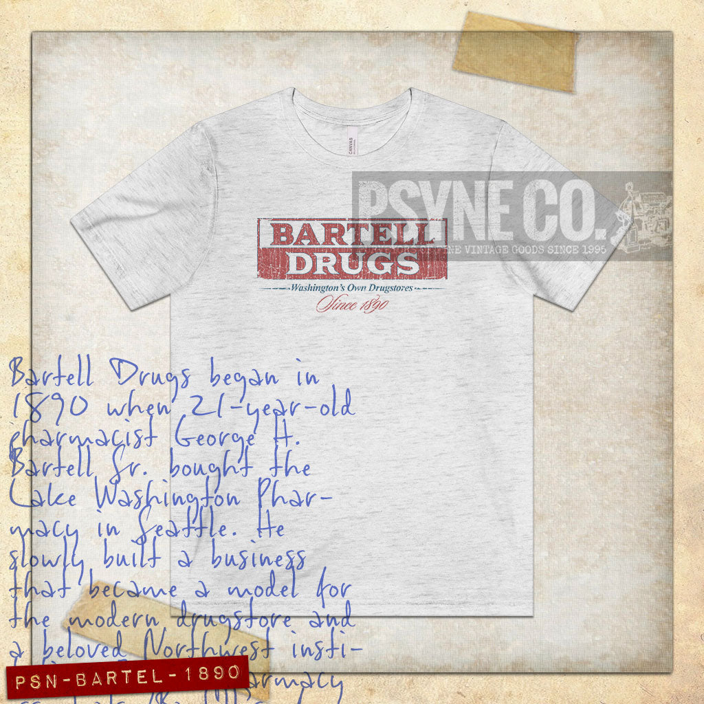 Bartell Drugs 1890 Vintage Men's T-Shirt