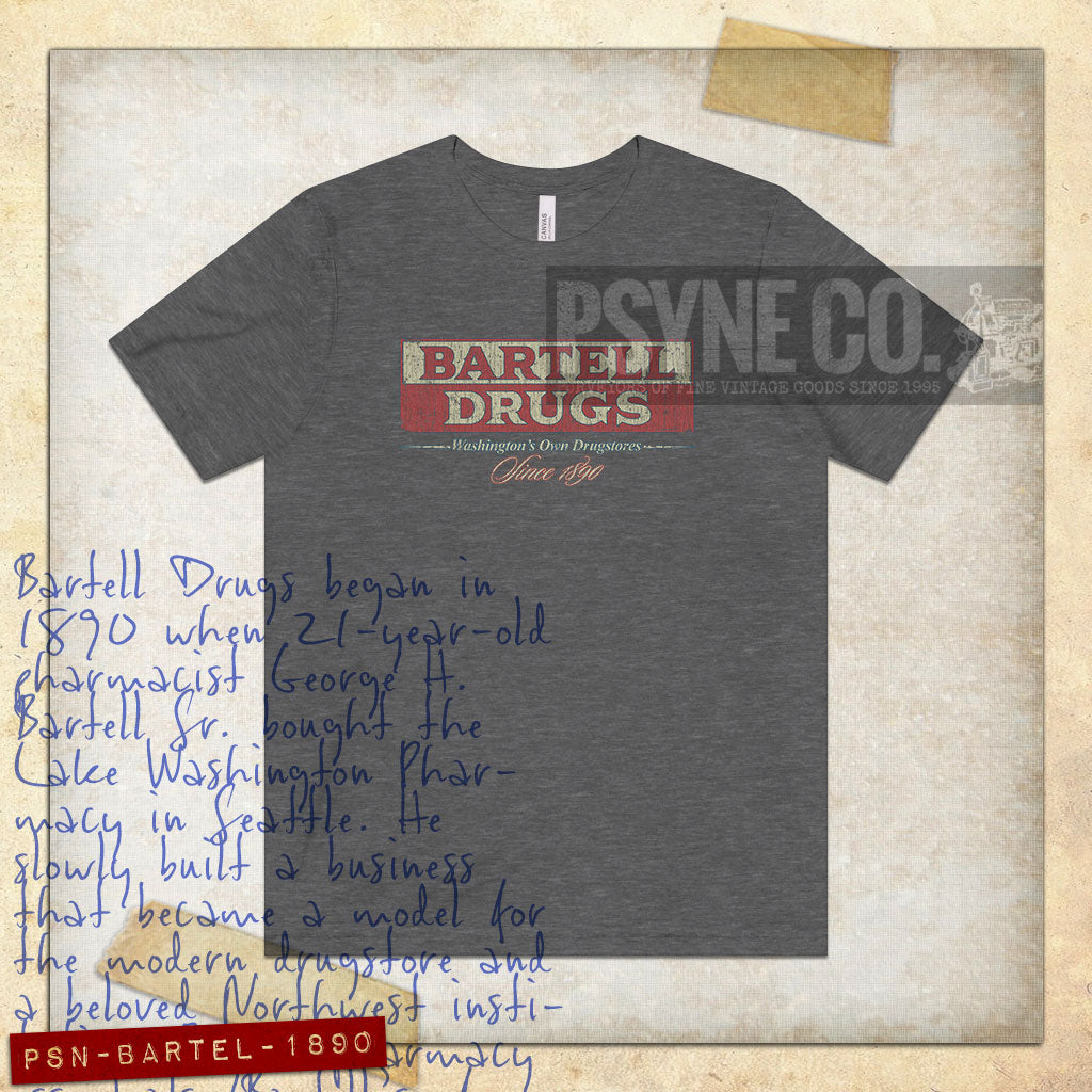Bartell Drugs 1890 Vintage Men's T-Shirt