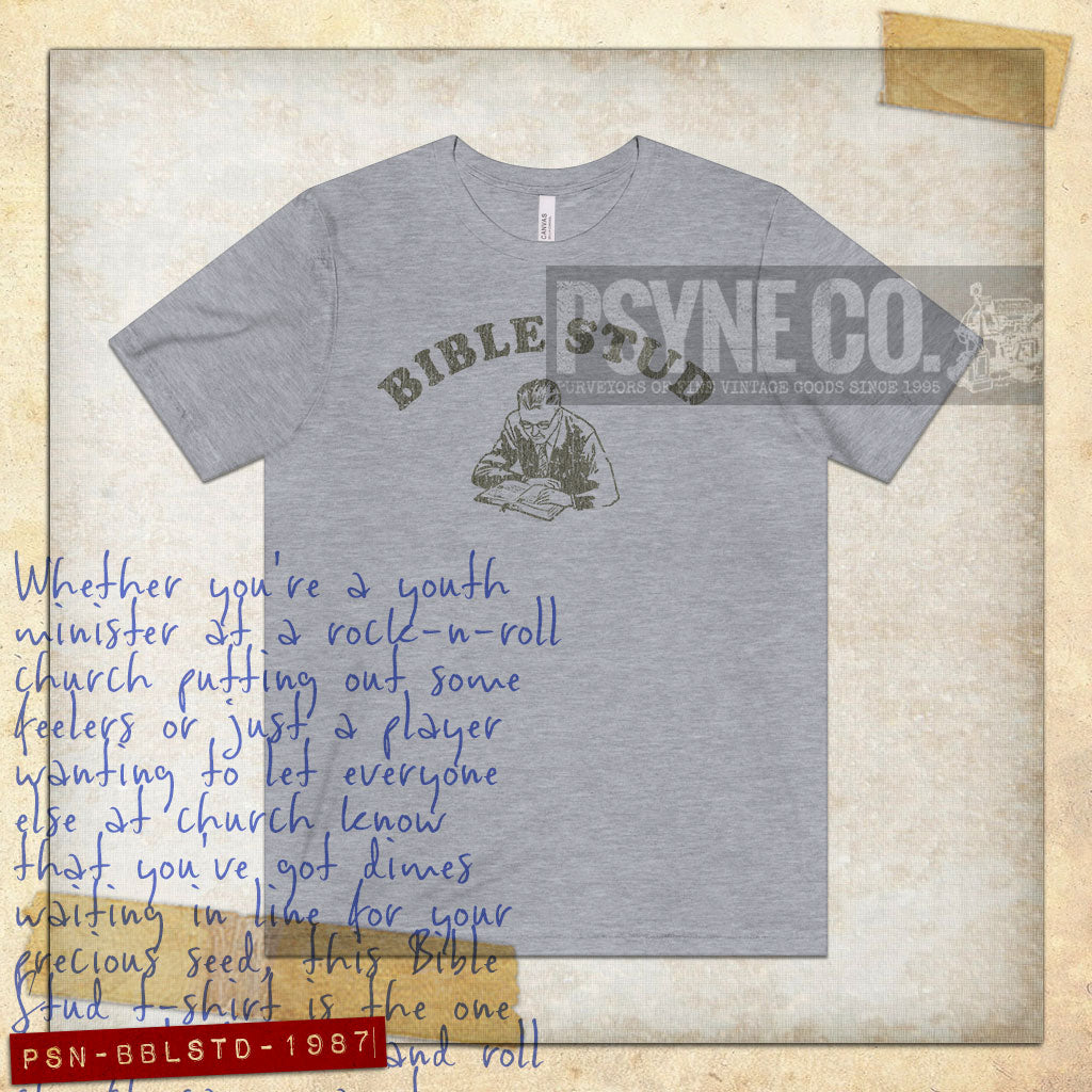 Bible Stud 1987 Vintage Men’s T-Shirt