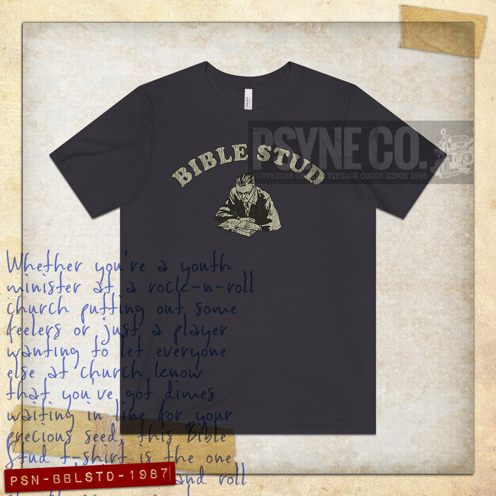 Bible Stud 1987 Vintage Men’s T-Shirt
